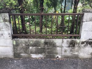 大分市Y様邸フェンス取付工事　リフォーム後（ステンレス製フェンス）