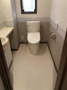 トイレ改修工事後