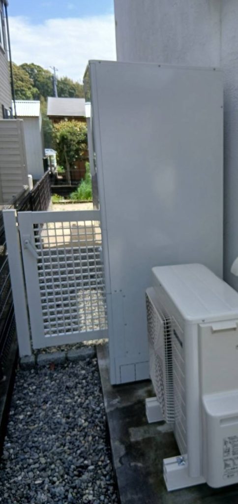 大分市　M様邸　給湯器交換工事