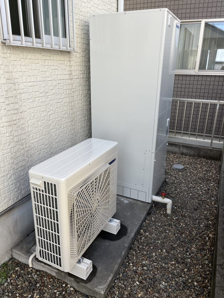 大分市　A様邸　エコキュート交換工事